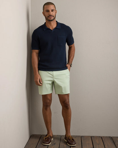 Rhone - Coastal Johnny Collar Polo - True Navy