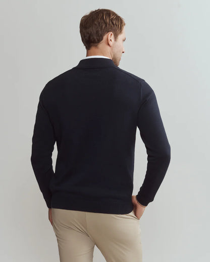 Rhone - Commuter 1/4 Zip Sweater - True Navy