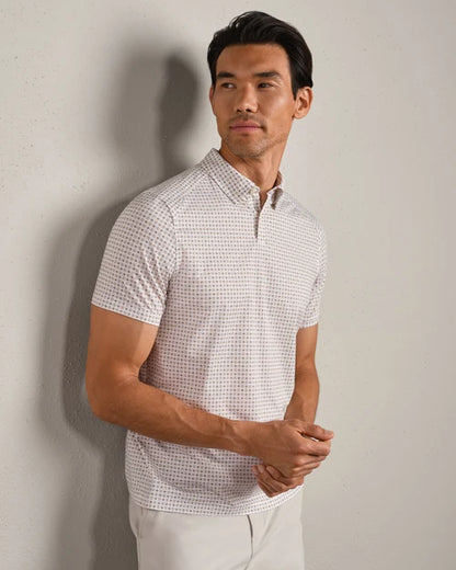 Rhone - Commuter Polo - Bone Foulard
