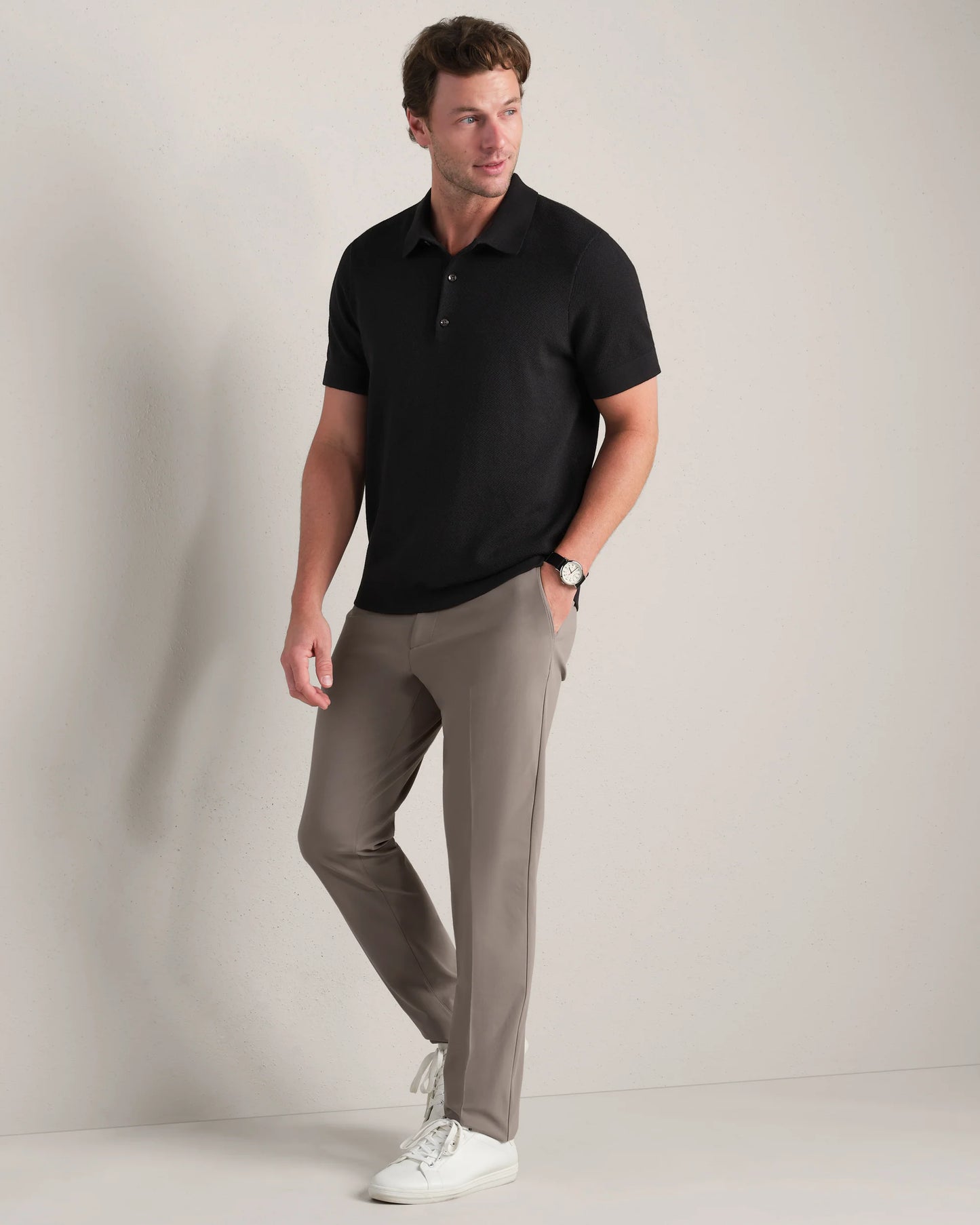 Rhone - Commuter Pro Pant - Slim Fit - Foggy Taupe