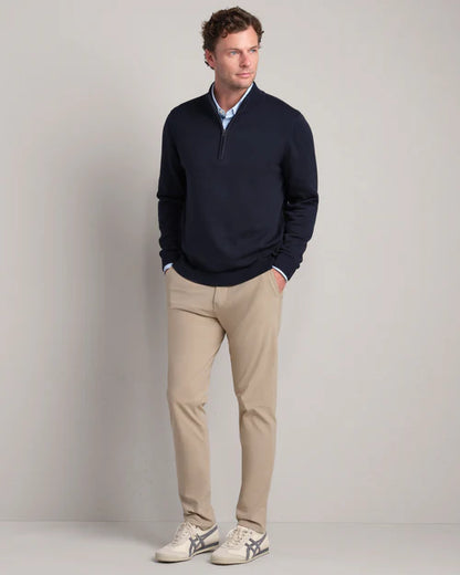 Rhone - Commuter 1/4 Zip Sweater - True Navy