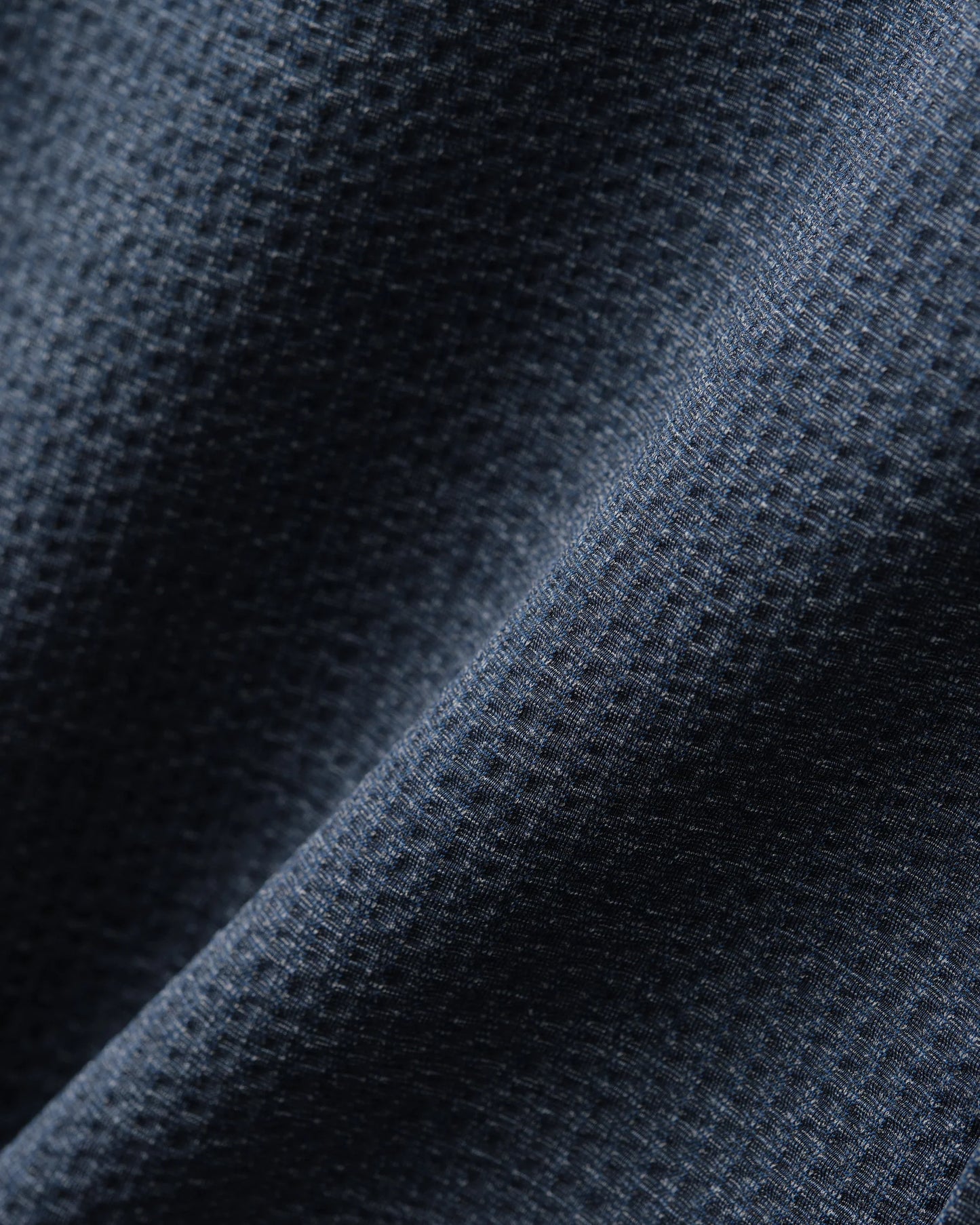 Rhone - Commuter Seersucker Short Sleeve Button Down - Navy Chambray