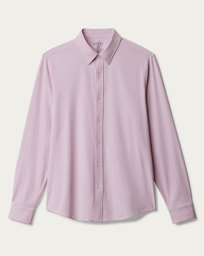 Rhone - Commuter Shirt - Slim - Pink Morse