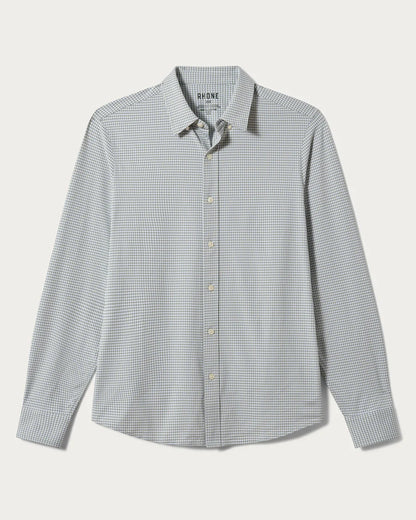 Rhone - Commuter Shirt - Slim - Seagrass Green Check