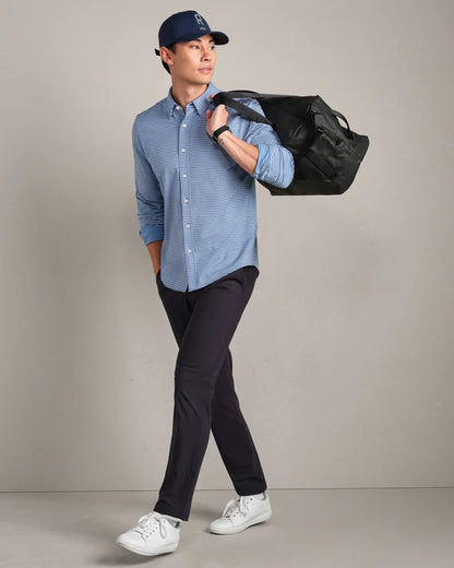 Rhone - Commuter Shirt Slim Fit - Navy Gingham