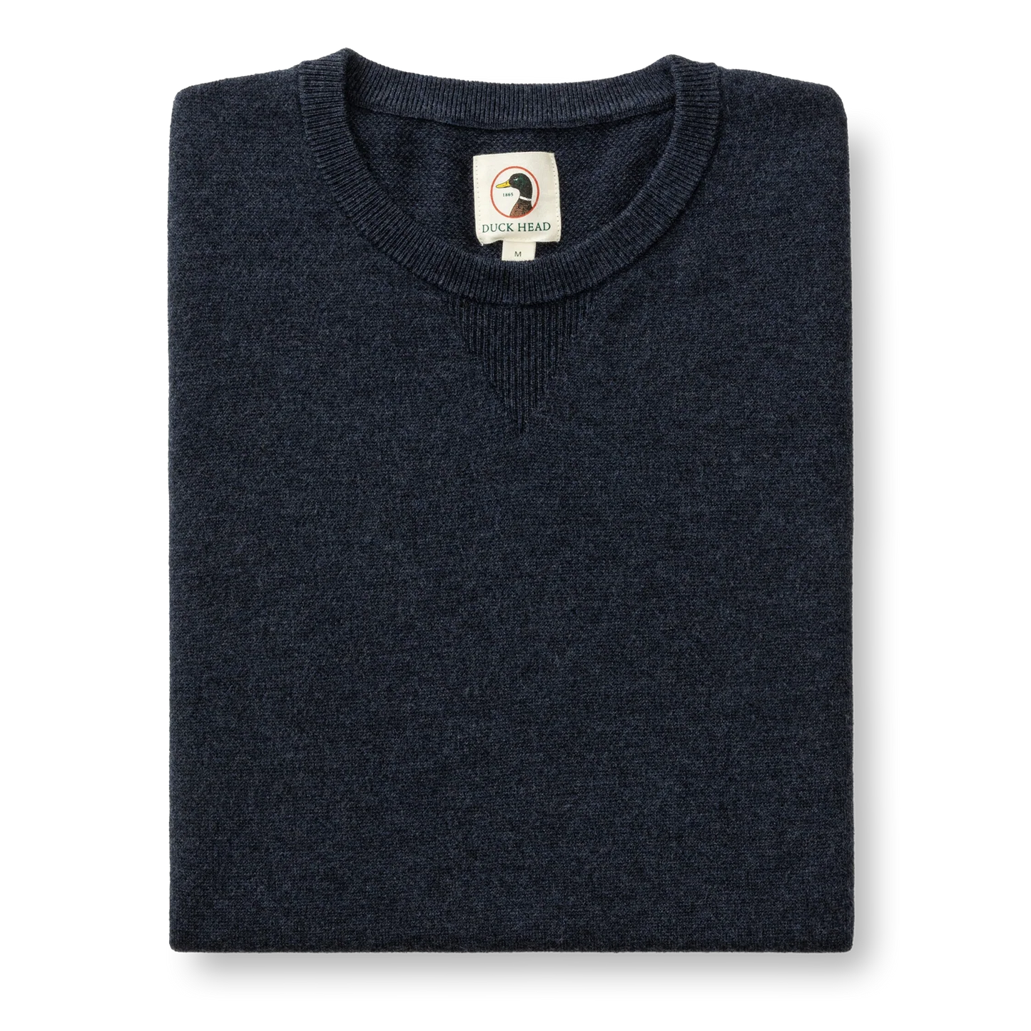 Duck Head - Henson Marino Crewneck Sweater - Navy Heather