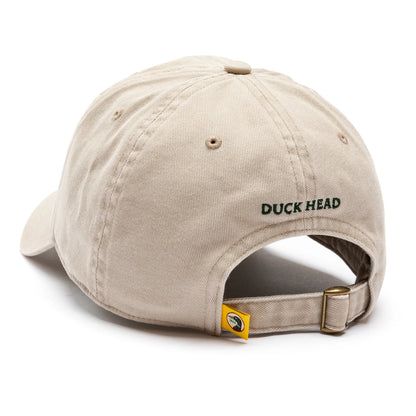 Duck Head - Embroidered Duck Twill Hat - Stone