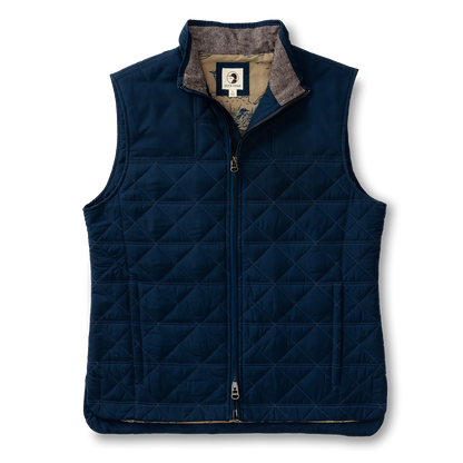 Duck Head - Fremont Performance Quilted Vest - Royal Navy