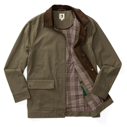 Duck Head - Waxed Duck Canvas Jacket - Dark Olive