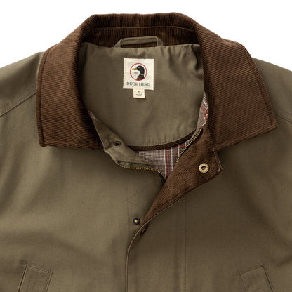 Duck Head - Waxed Duck Canvas Jacket - Dark Olive