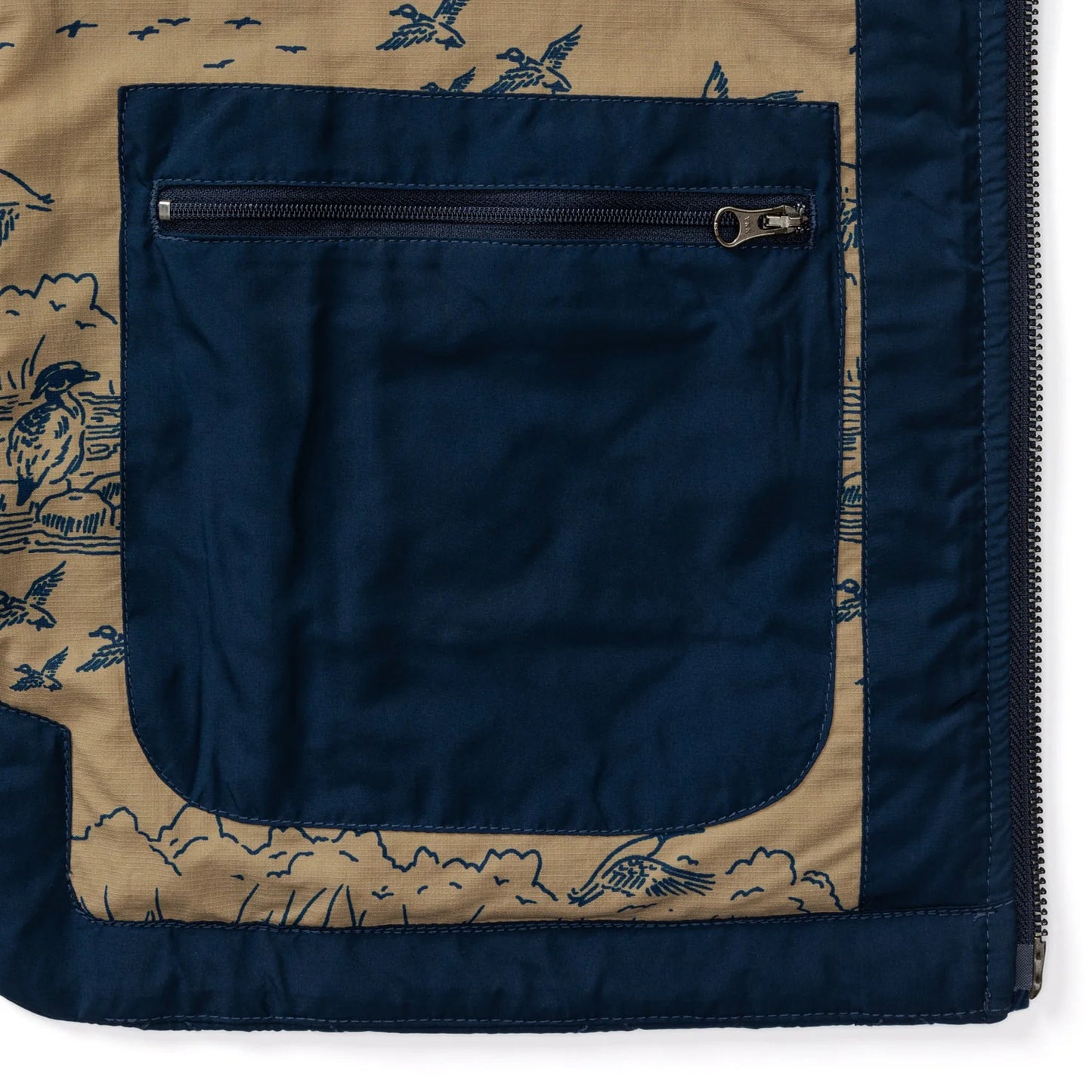 Duck Head - Fremont Performance Quilted Vest - Royal Navy