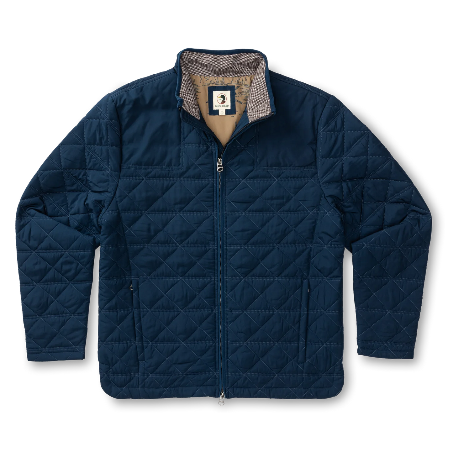 Duck Head - Fremont Performance Quilted Jacket - Royal Navy