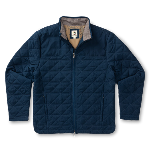 Duck Head - Fremont Performance Quilted Jacket - Royal Navy