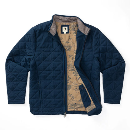 Duck Head - Fremont Performance Quilted Jacket - Royal Navy