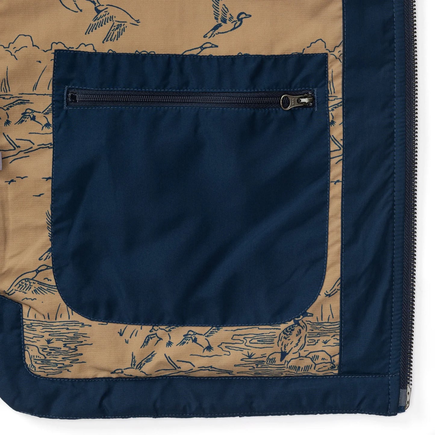 Duck Head - Fremont Performance Quilted Jacket - Royal Navy