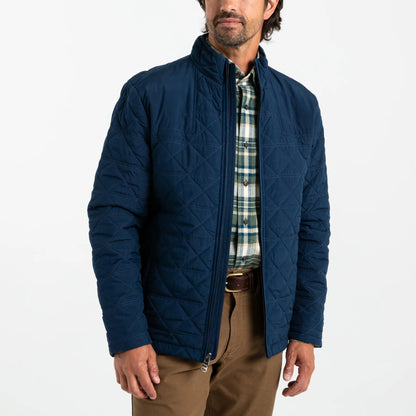 Duck Head - Fremont Performance Quilted Jacket - Royal Navy