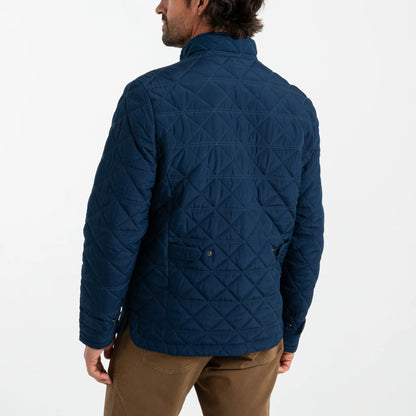 Duck Head - Fremont Performance Quilted Jacket - Royal Navy