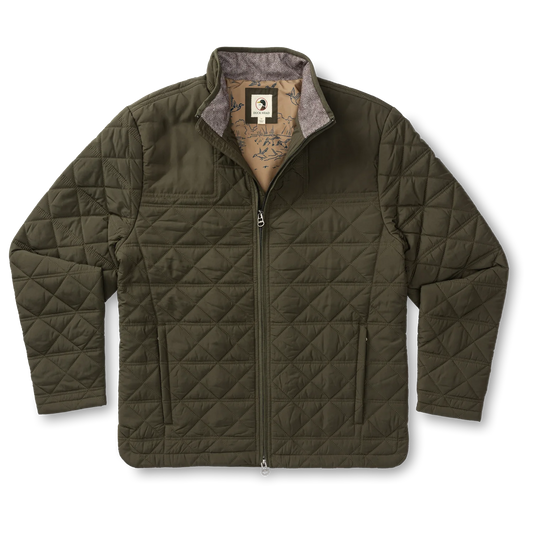 Duck Head - Fremont Performance Quilted Jacket - Dark Forest Green