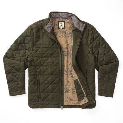 Duck Head - Fremont Performance Quilted Jacket - Dark Forest Green