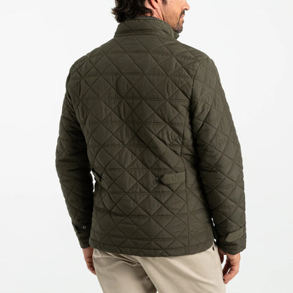 Duck Head - Fremont Performance Quilted Jacket - Dark Forest Green