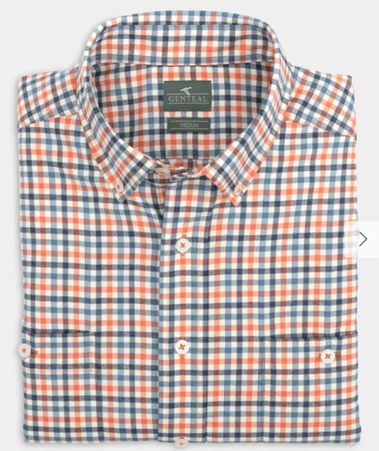 Genteal - Quinn Performance Flannel - Auburn