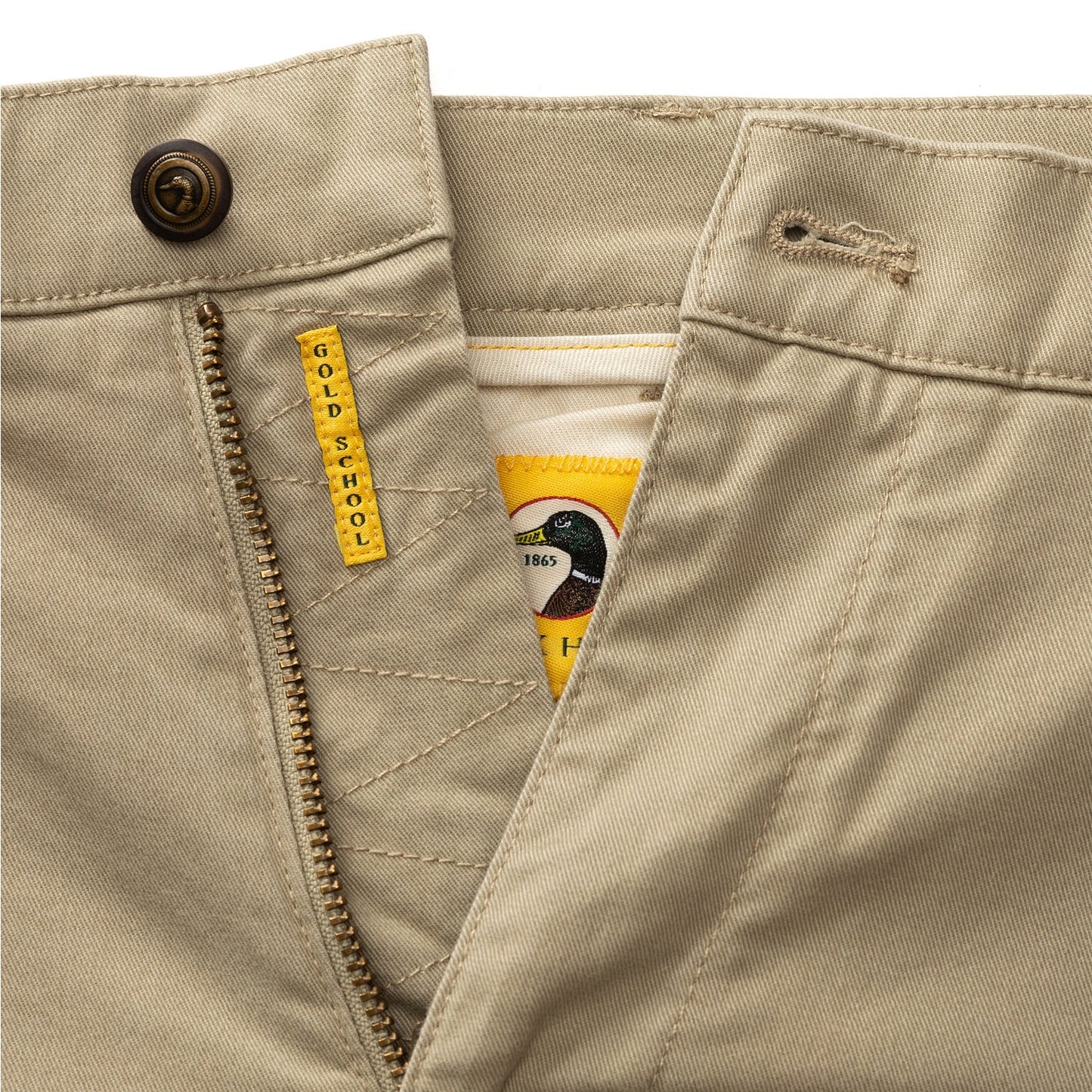 Duck Head - Classic Fit Gold School Chino - Khaki