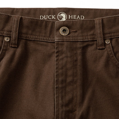 Duck Head - Field Canvas Five-Pocket Pant - Dark Brown