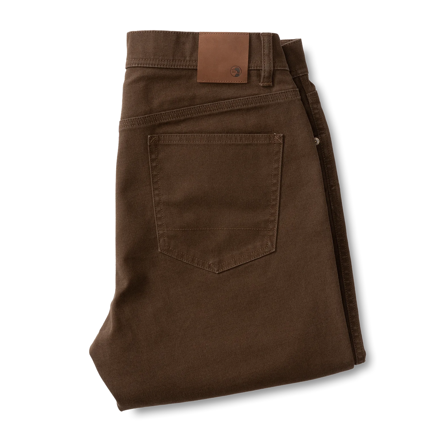 Duck Head - Field Canvas Five-Pocket Pant - Dark Brown