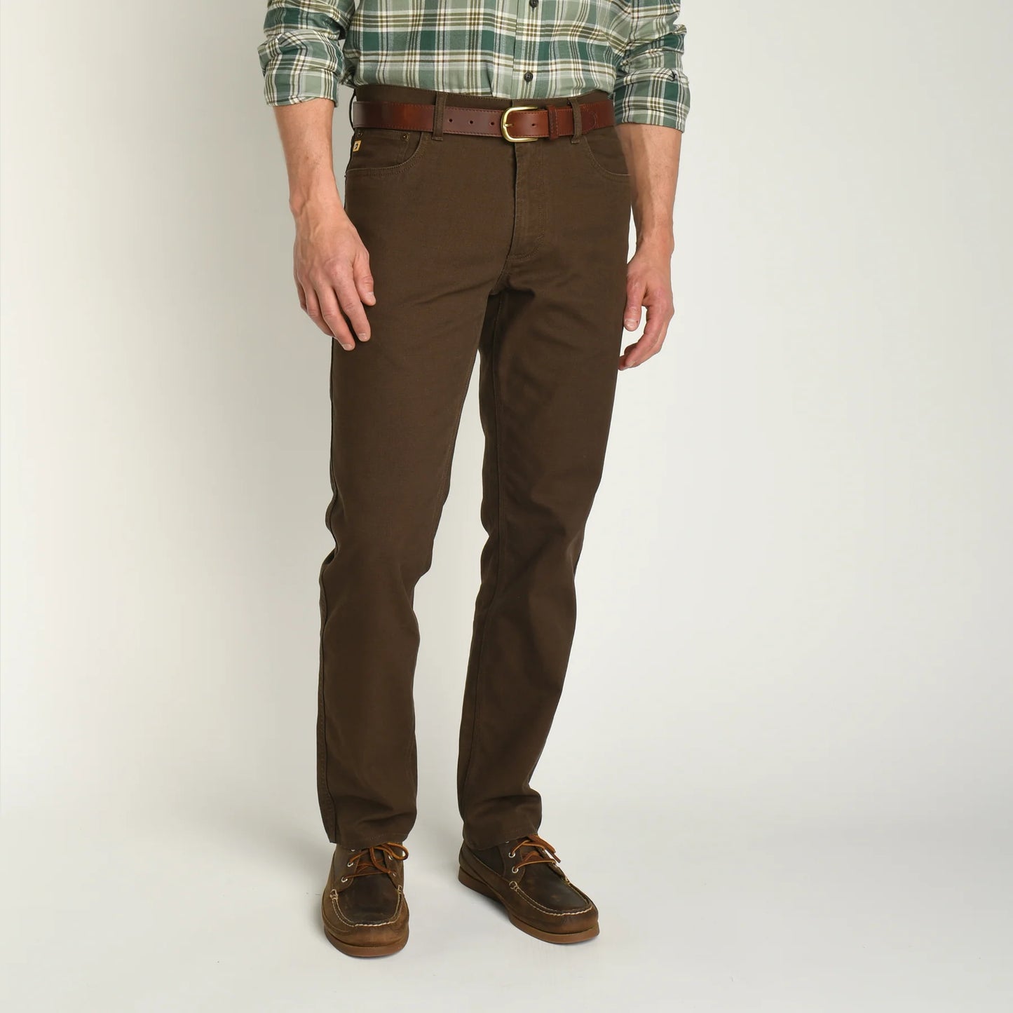 Duck Head - Field Canvas Five-Pocket Pant - Dark Brown