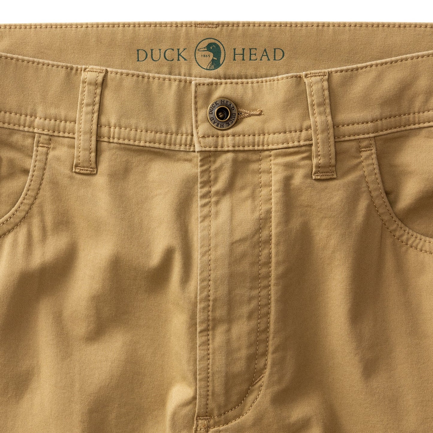 Duck Head - Shoreline Five-Pocket Pant - Dark Khaki