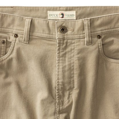 Duck Head - Holston Corduroy Five-Pocket Pant - Khaki