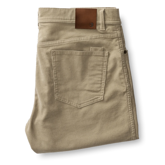 Duck Head - Holston Corduroy Five-Pocket Pant - Khaki