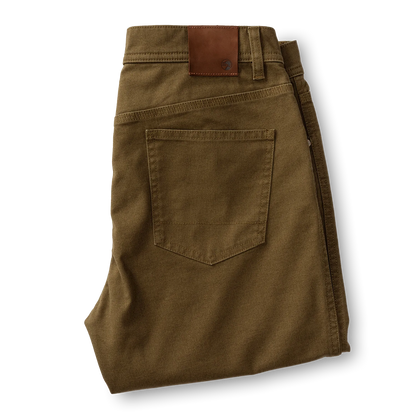 Duck Head - Field Canvas Five-Pocket Pant - Midnight Olive