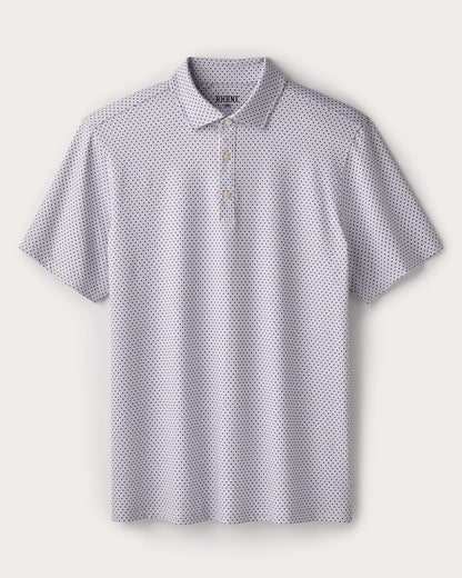 Rhone - Drive Time Polo - Lilac Rain Geo