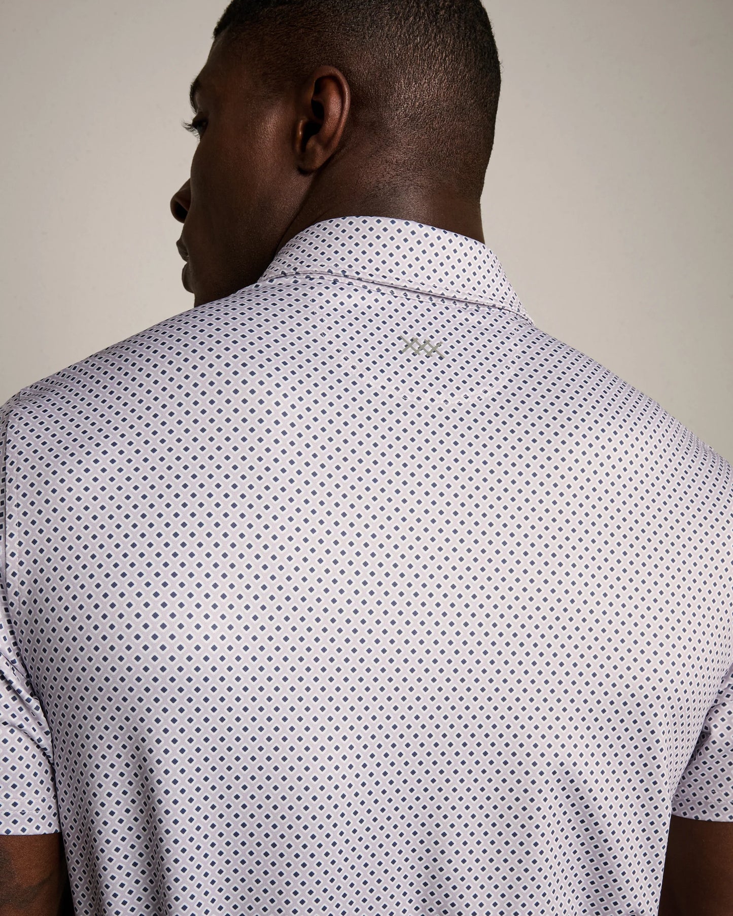 Rhone - Drive Time Polo - Lilac Rain Geo