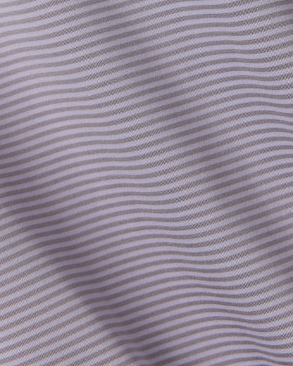 Rhone - Drive Time Polo - Purple Smoke Stripe
