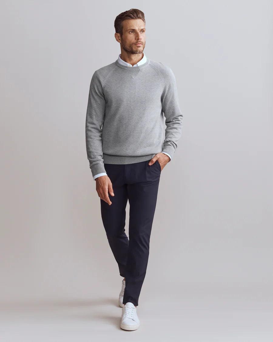 Rhone - Dubliner Crewneck Sweater - Gray Heather