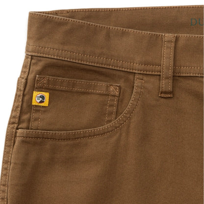 Duck Head - Pinpoint Canvas Five-Pocket Pant- Umber Brown