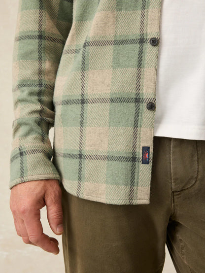 Faherty -  Legend Sweater Shirt - Forest Pine Plaid