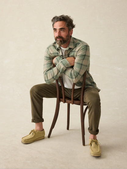 Faherty -  Legend Sweater Shirt - Forest Pine Plaid