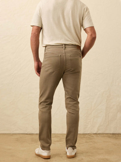 Faherty - Stretch Terry 5 Pocket Pant - Dark Rye