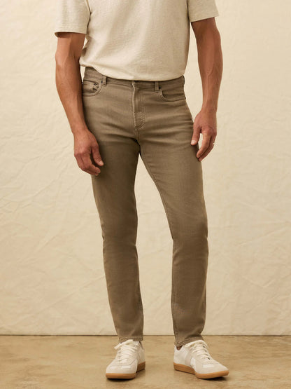 Faherty - Stretch Terry 5 Pocket Pant - Dark Rye