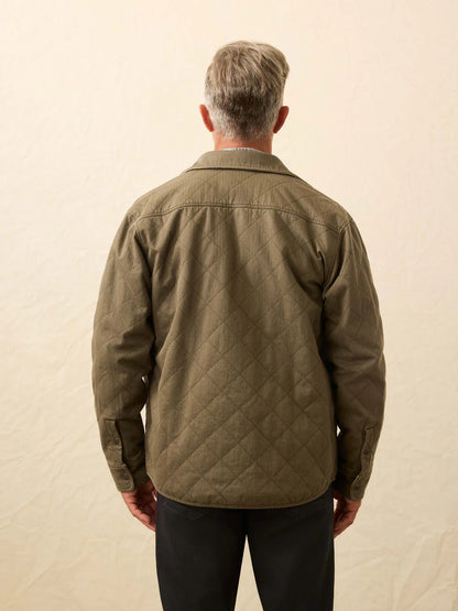 Faherty - Doug Good Feather Reversible Bondi Jacket - Prairie Olive