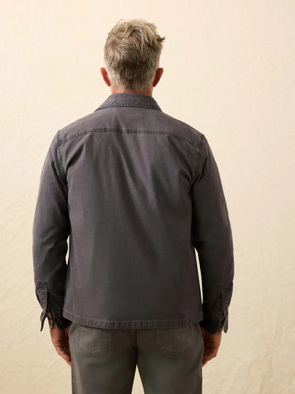 Faherty - Lakeside CPO - Washed Charcoal