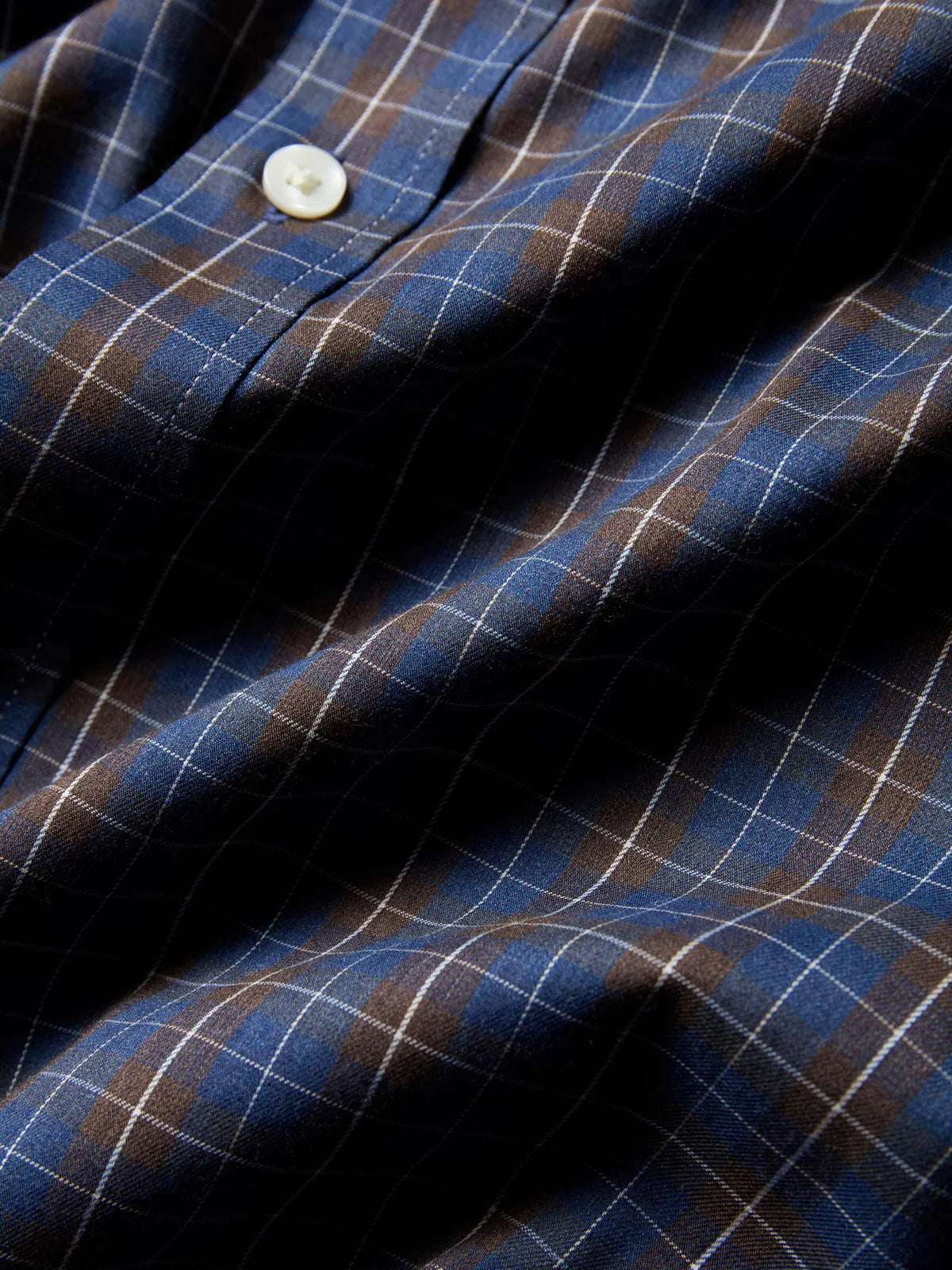 Faherty - The Movement Shirt - Blue Oak Plaid