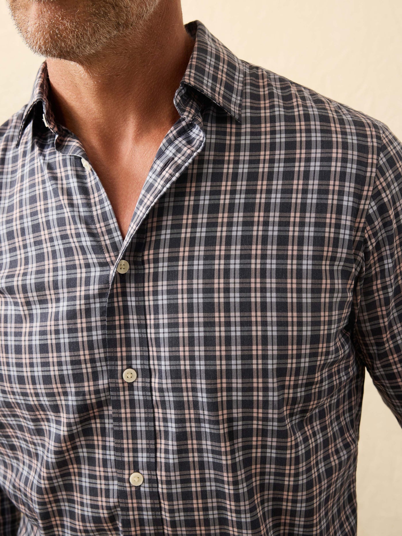 Faherty - The Movement Shirt - Polar Lights Plaid