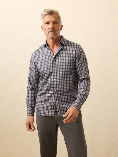 Faherty - The Movement Shirt - Polar Lights Plaid