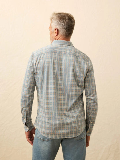 Faherty - Coastline Knit Shirt - Autumn Store Plaid