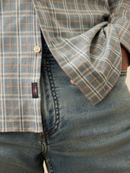 Faherty - Coastline Knit Shirt - Autumn Store Plaid