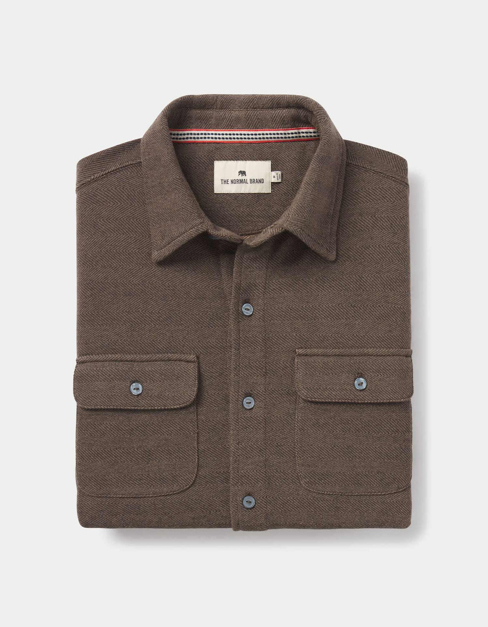 The Normal Brand - Textured Knit Shirt - Java